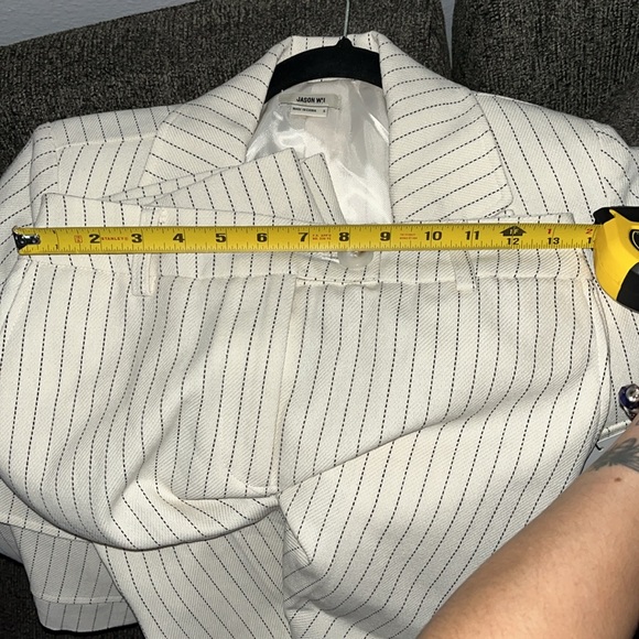 ‼️SOLD‼️Jason Wu Pin Striped Trousers - Picture 7 of 8